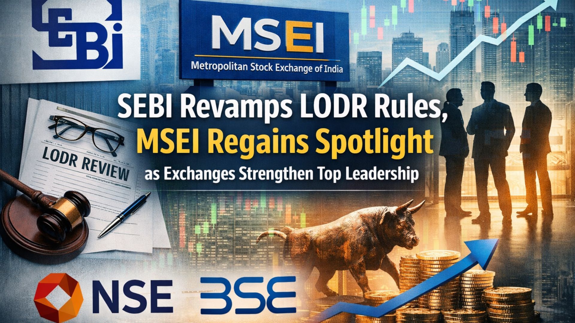 SEBI Revamps LODR Rules, MSEI Regains Spotlight as Exchanges Strengthen Top Leader...
