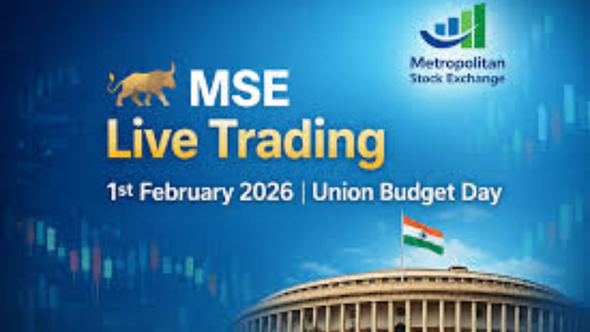MSE Live Trading on  Budget Day (Feb 1, 2026)