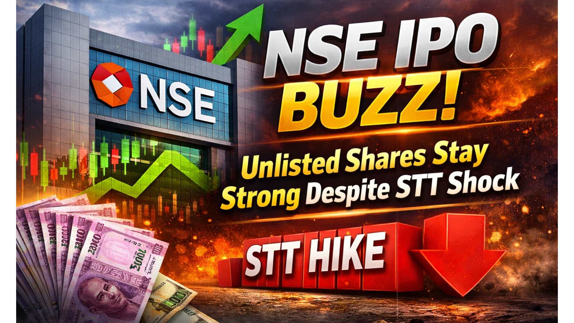 NSE IPO Buzz: Unlisted Shares Stay Strong Despite STT Shock