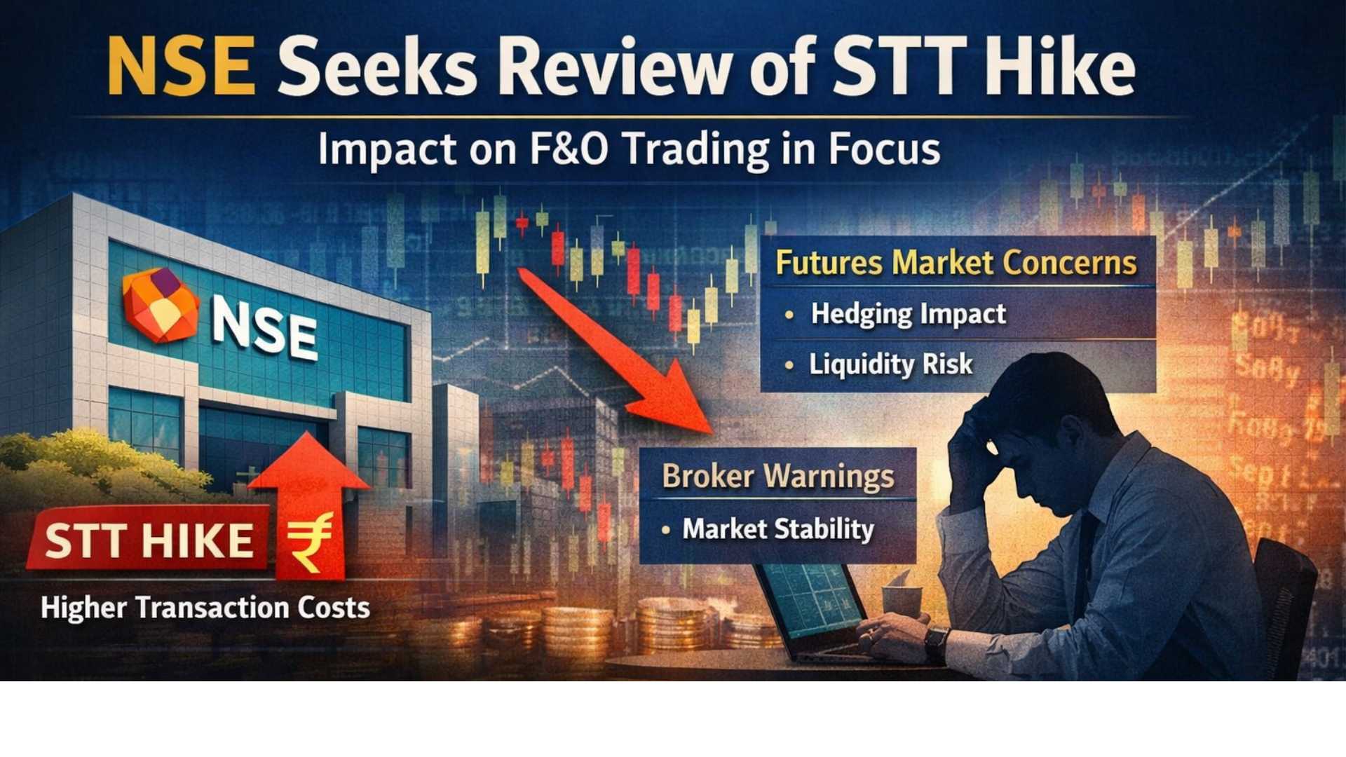 NSE Seeks Review of STT Hike Warns of Impact on Futures and Liquidity