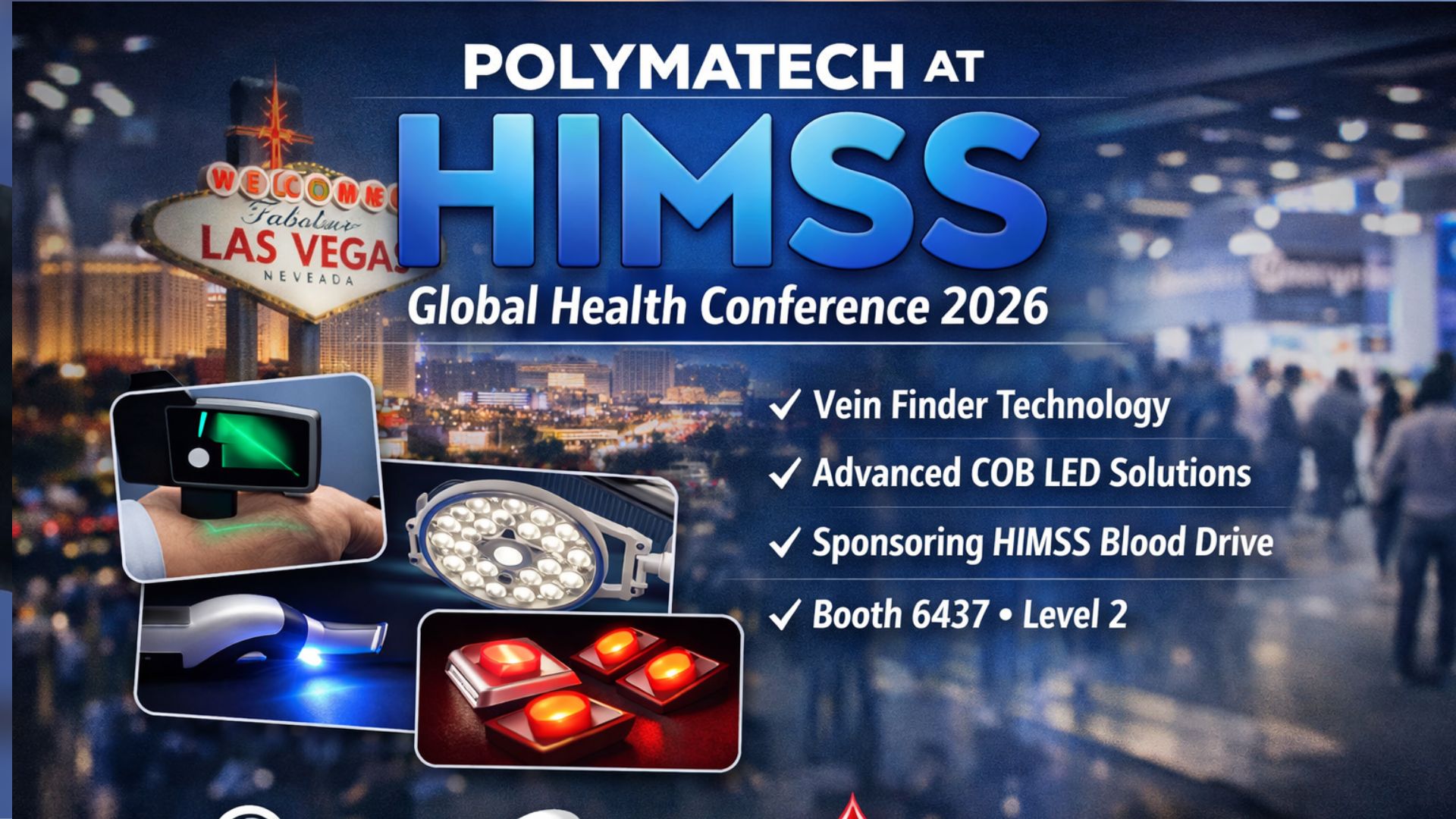 Polymatech at HIMSS Global Health Conference 2026