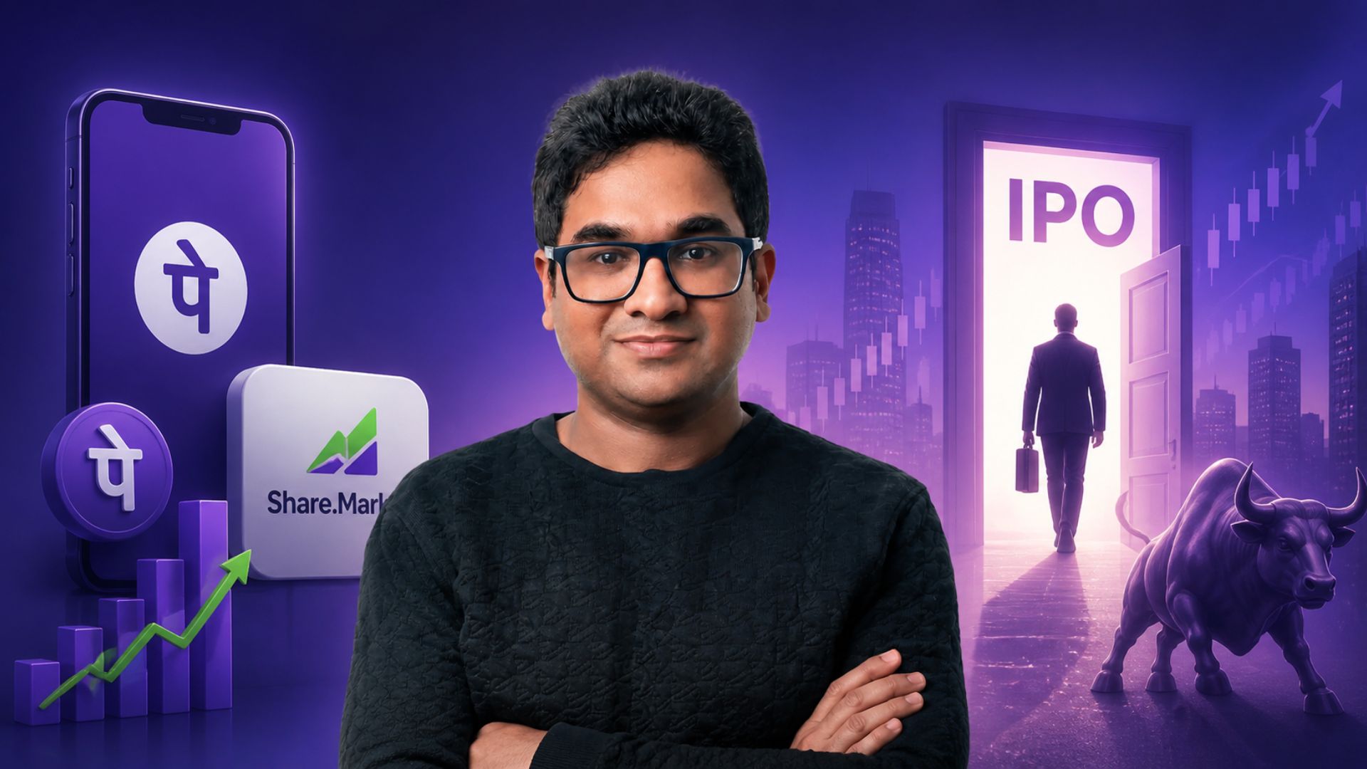 Share.Market CEO Exits Ahead of PhonePe IPO