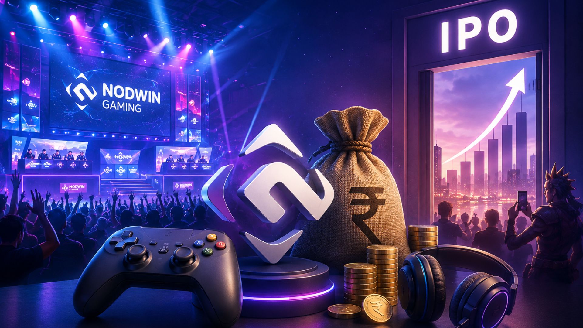 NODWIN Gaming Targets $100 - 200 Mn Fundraise Ahead of IPO