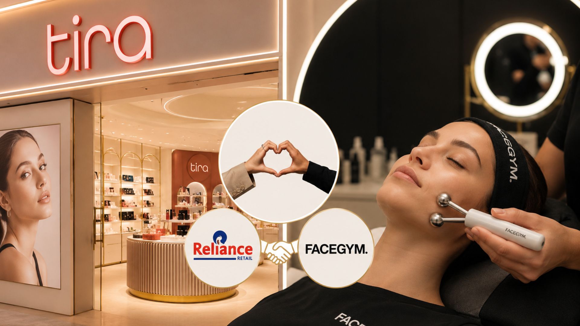 Reliance Retail's Tira Brings UK Luxury Facial Fitness Brand FACEGYM To India...