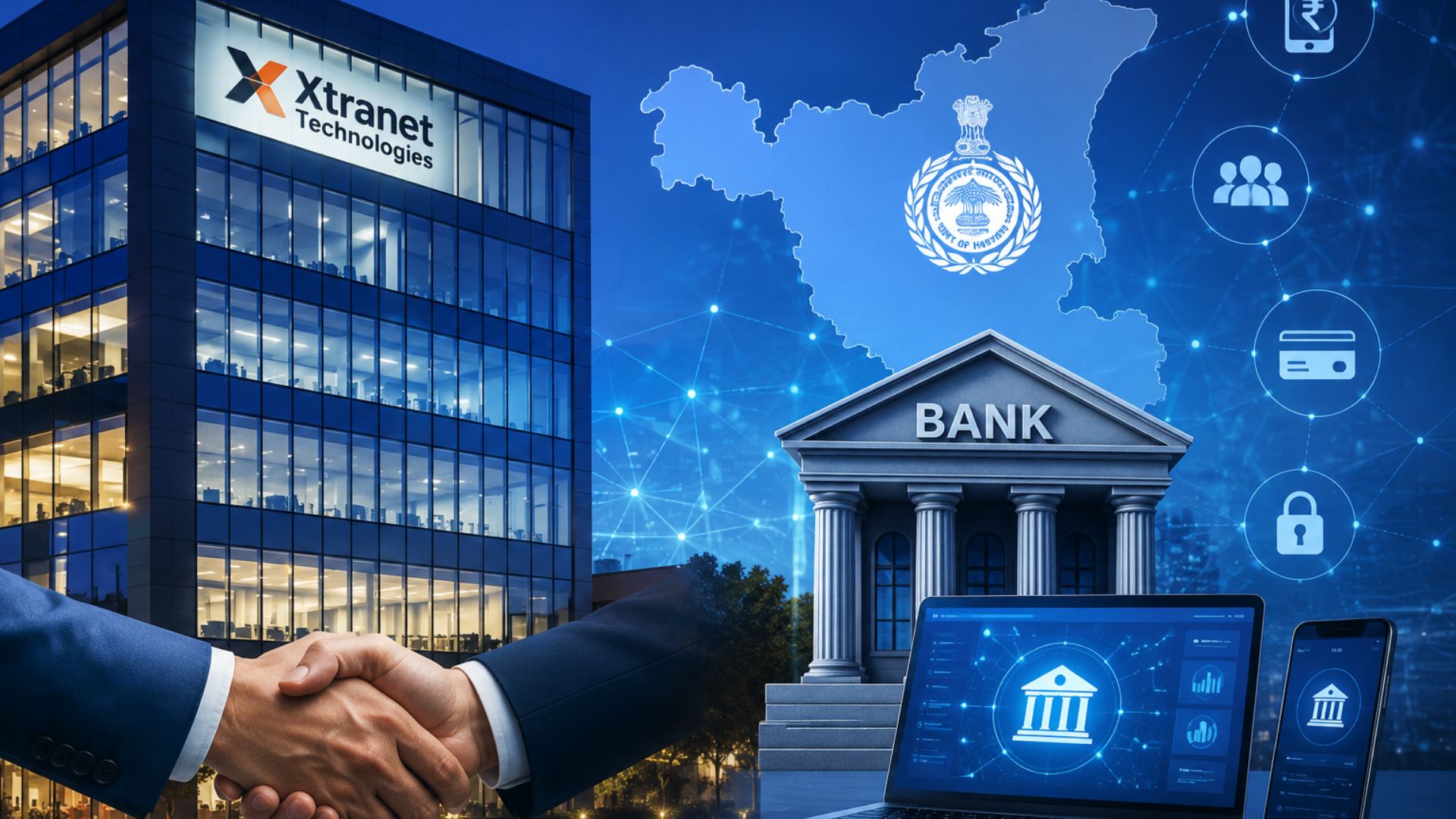 Xtranet Technologies bags key role in Haryana banking modernization project