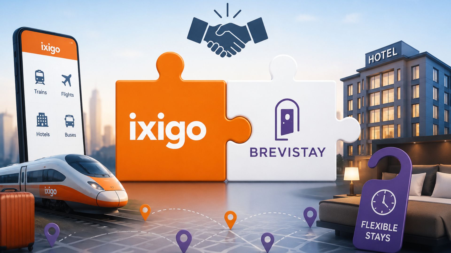 Ixigo Acquires Majority Stake in Brevistay for ₹66 Crore
